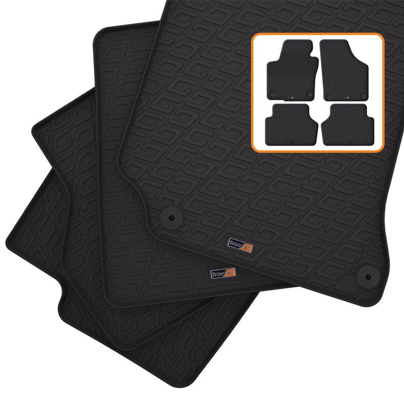 VW Tiguan Limited Rubber Car Mats (2007-2016)