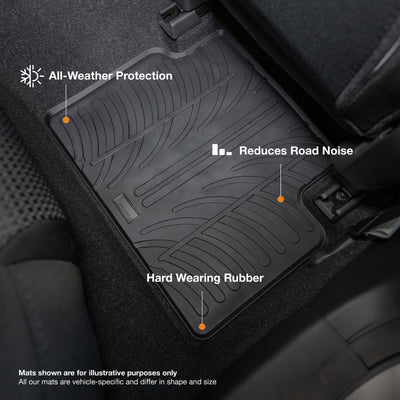 VW Tiguan Limited Rubber Car Mats (2007-2016)