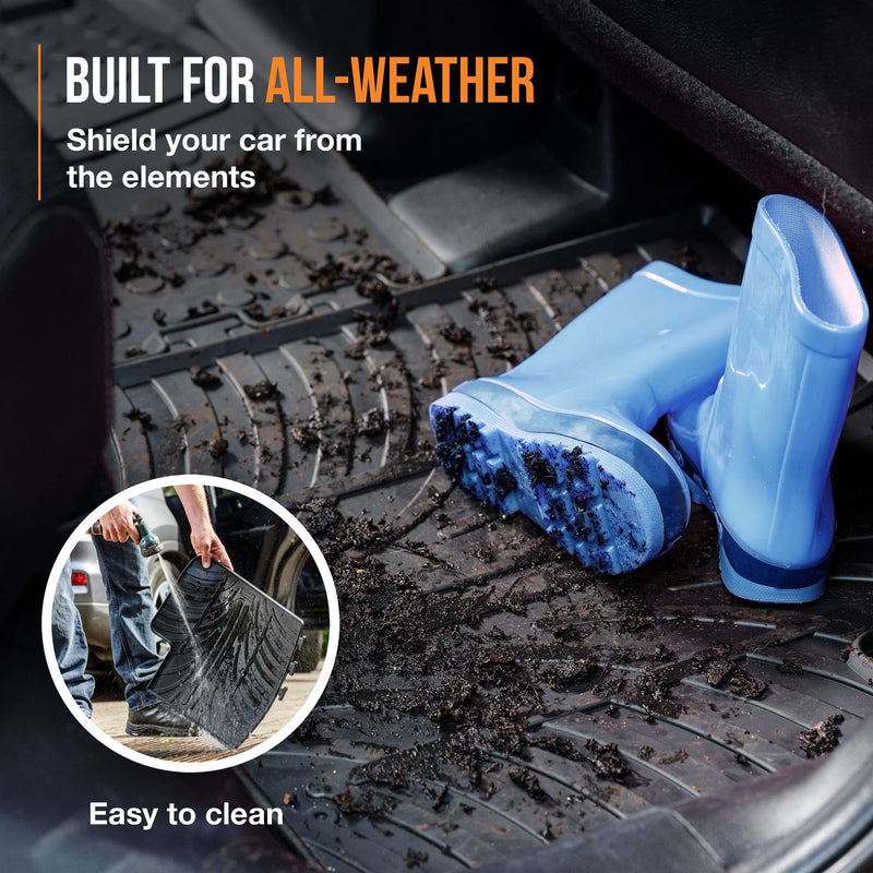 Nissan Rogue Rubber Car Mats (2016-2024)