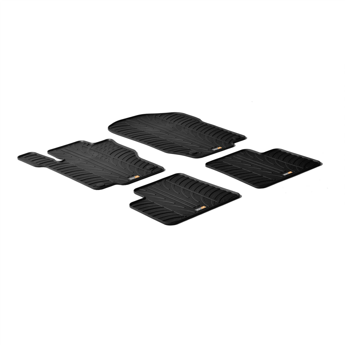 Mercedes M-Class Rubber Car Mats (2008-2012)