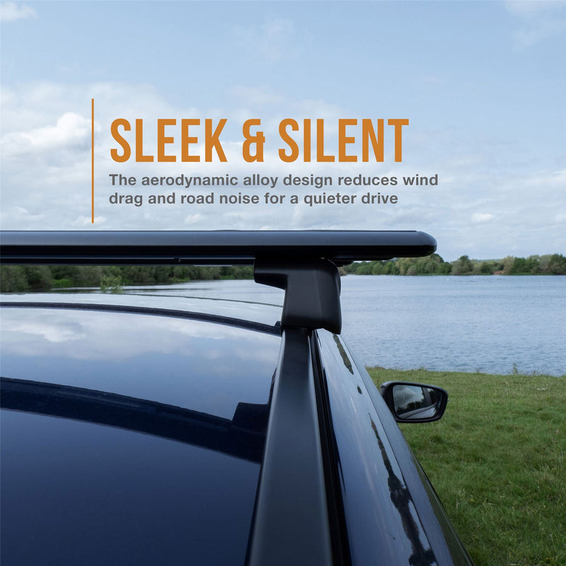 Fiat Panda Roof Bars (Flush Rail) 125cm (2011-2024)