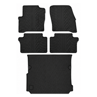 VW Sharan Rubber Boot Liner and Rubber Car Mats Bundle (2010-2022)