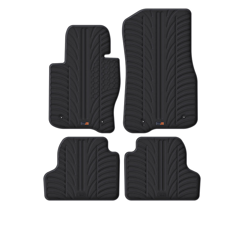BMW 4 Series Coupé Rubber Car Mats (2013-2020)