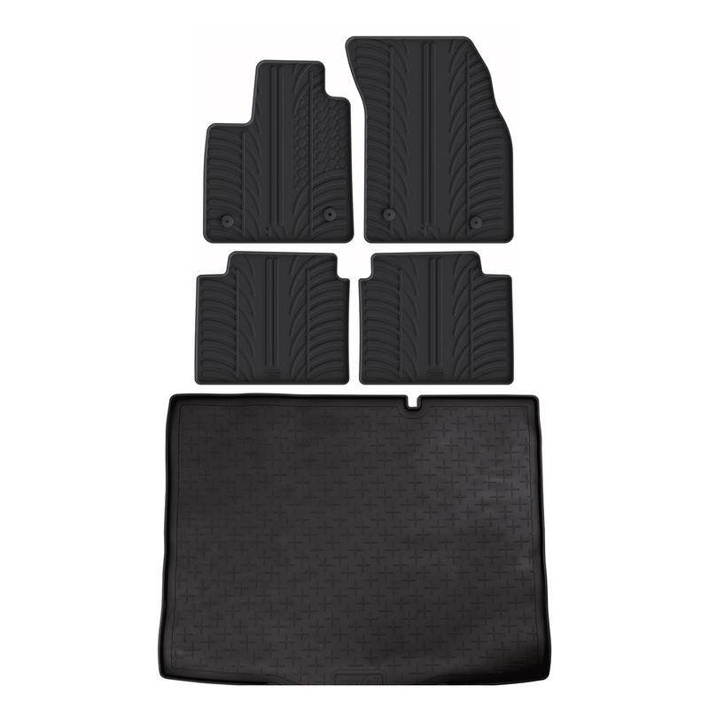 Ford Focus Rubber Boot Liner and Rubber Car Mats Bundle (2018-2025)