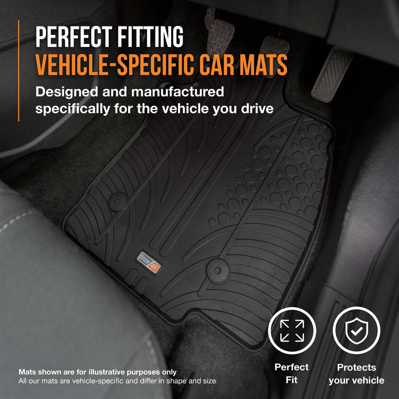 Tesla Model Y Rubber Car Mats (2025-)