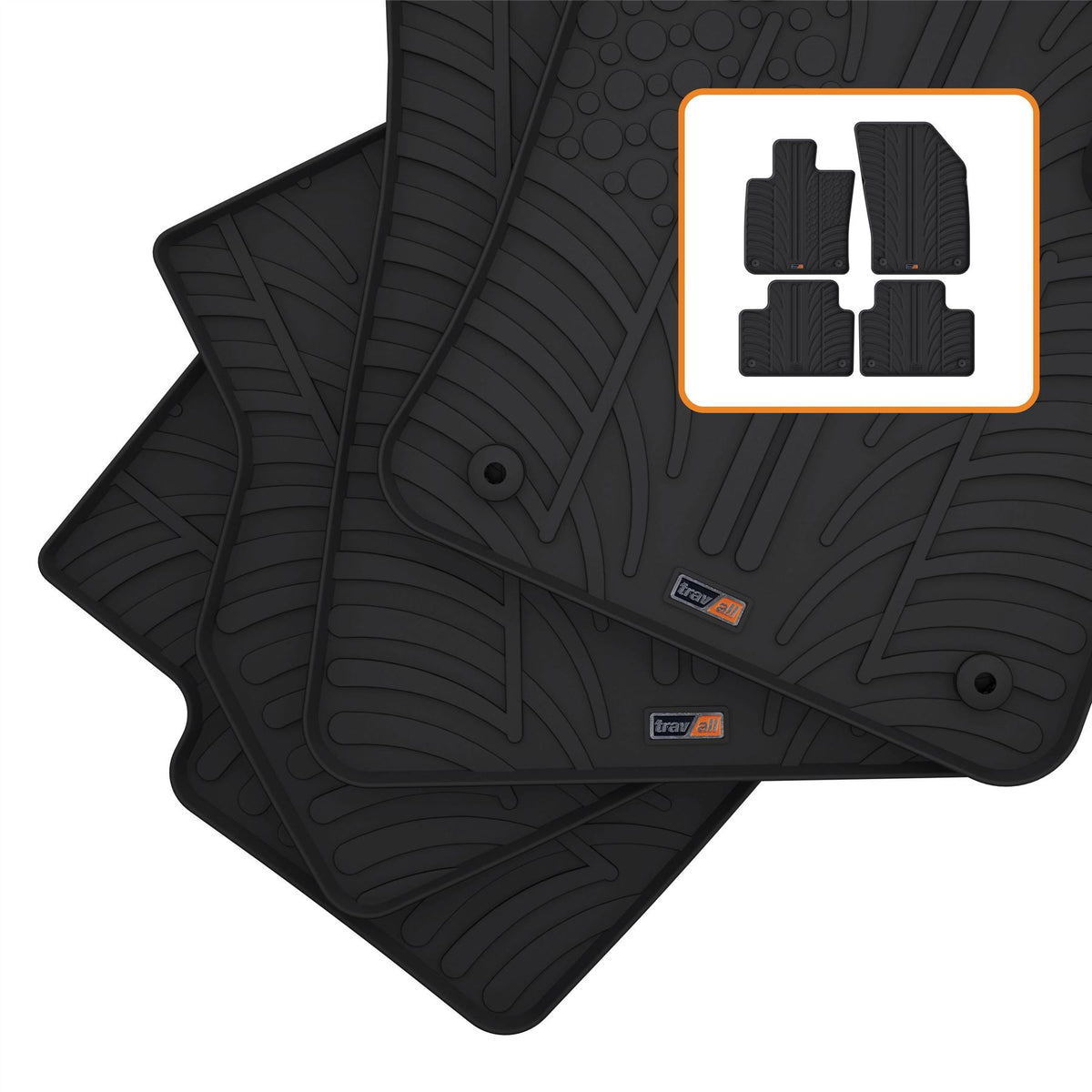 Volvo V60 Estate Rubber Car Mats (2018-2023)