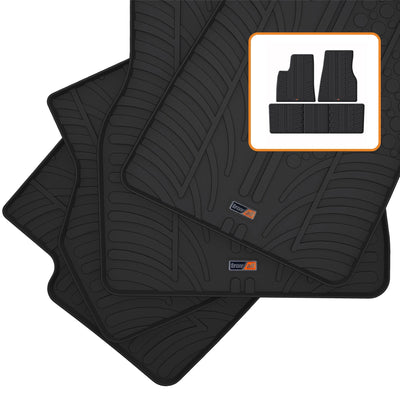 Tesla Model S Rubber Car Mats (2016-2021)
