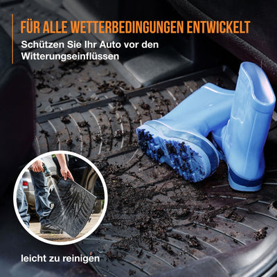 Dacia Duster Rubber Car Mats (2017-2024)