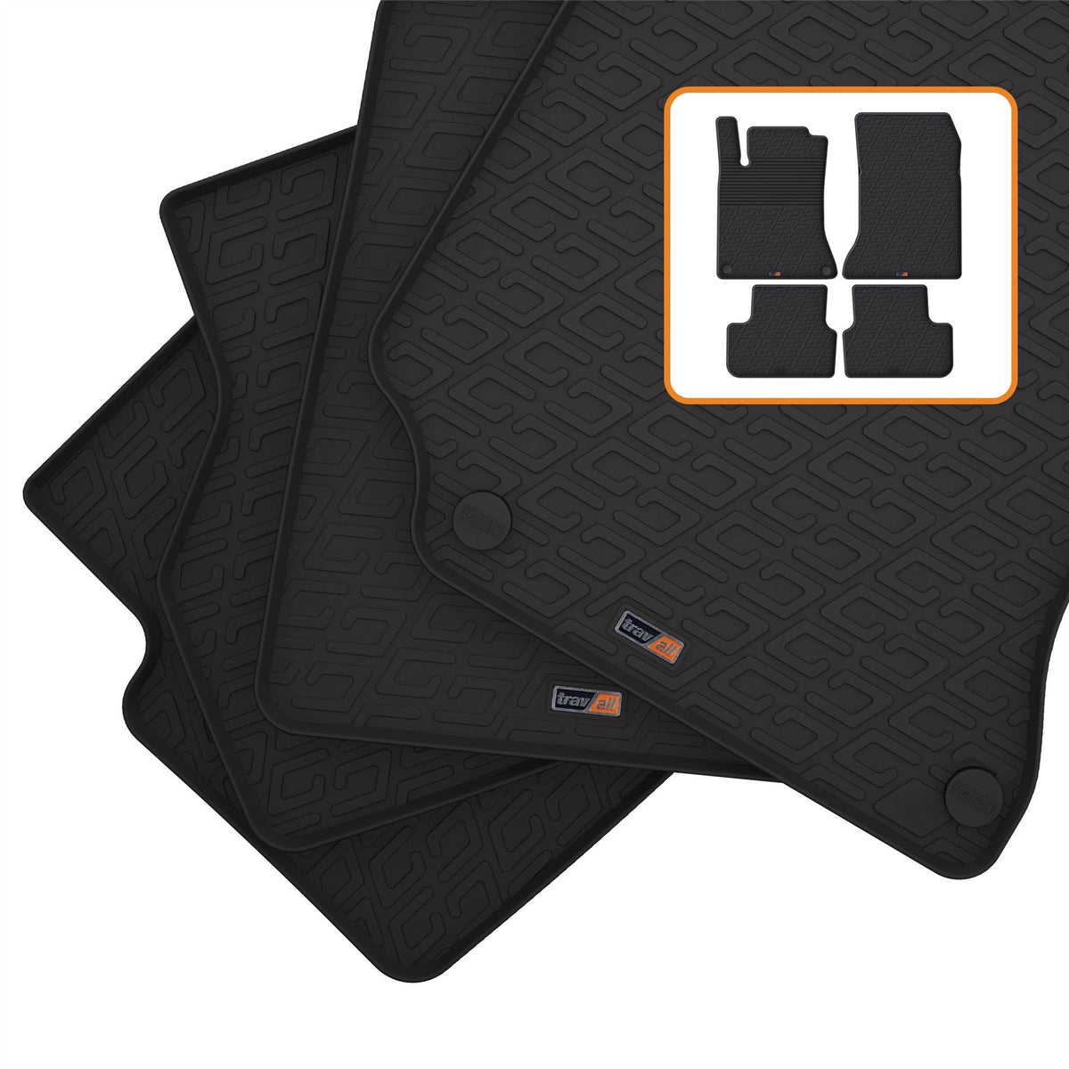 Mercedes B-Class Rubber Car Mats (2011-2015)