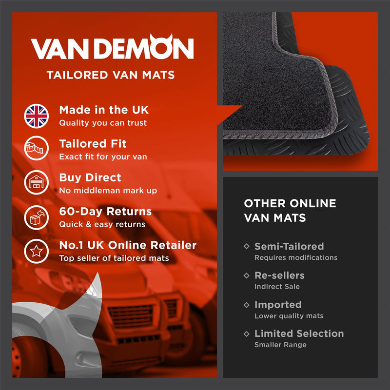 Vauxhall Combo (2010-2018) [Crew Van] Carpet Floor Mat