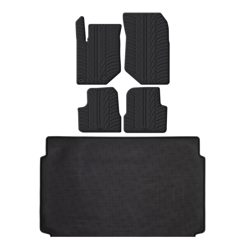 Vauxhall Mokka Rubber Boot Liner and Rubber Car Mats Bundle (2020-)