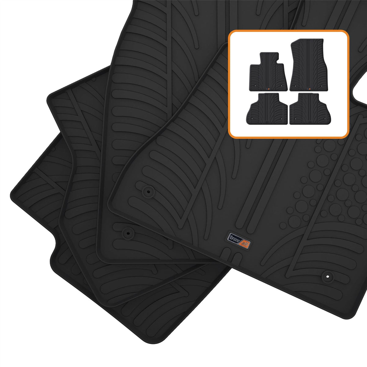 BMW X5 Rubber Car Mats (2018-on)