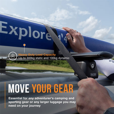 Mercedes GLE Roof Bars (Open Rail) 135cm (2023-)