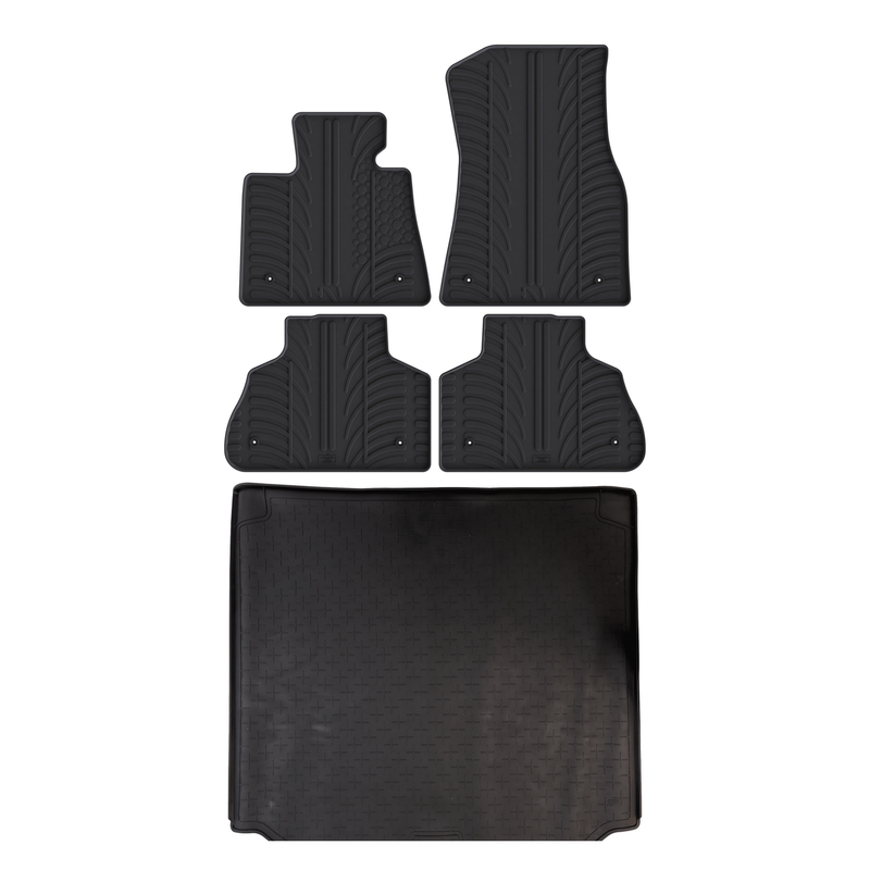 BMW X5 Rubber Boot Liner and Rubber Car Mats Bundle (2018-2026)