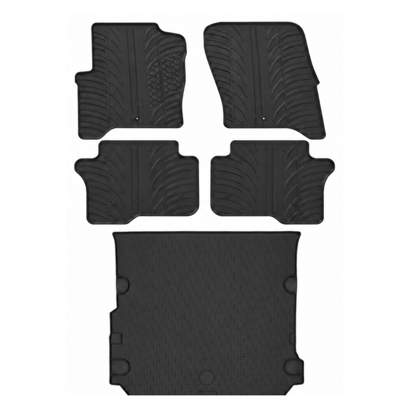 Land Rover Discovery Rubber Boot Liner and Rubber Car Mats Bundle (2009-2017)