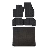VW Touran Rubber Boot Liner and Rubber Car Mats Bundle (2015-2026)