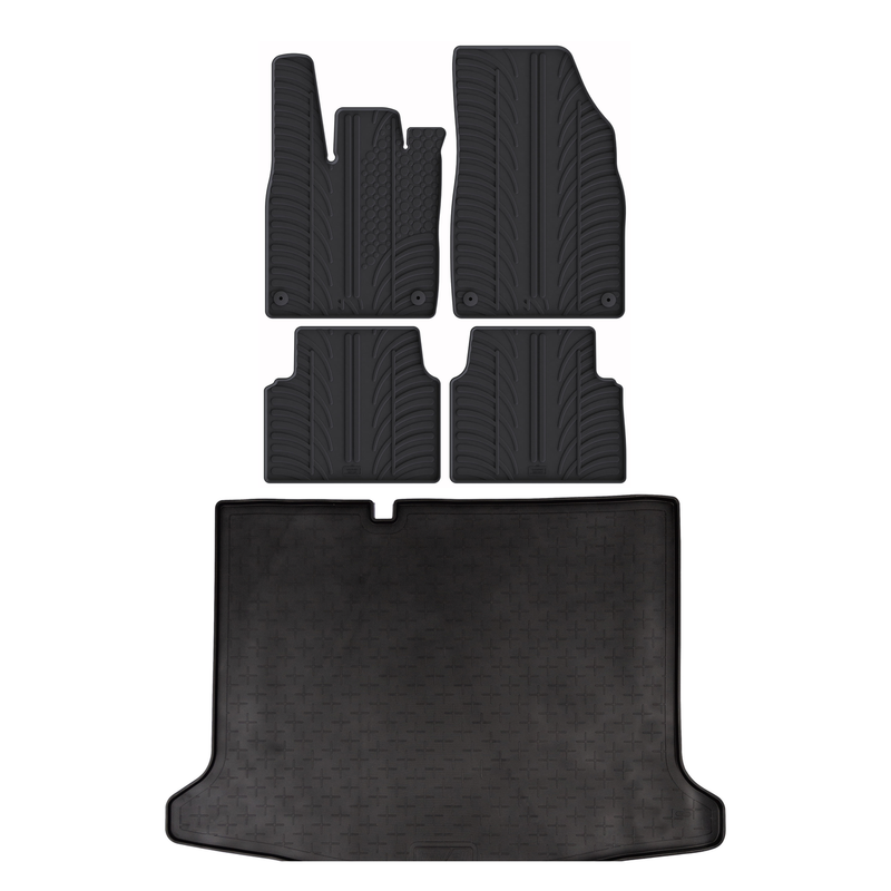 VW ID.3 Rubber Boot Liner and Rubber Car Mats Bundle (2020-)