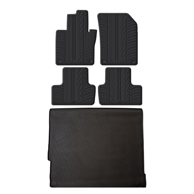 Volvo XC60 Rubber Boot Liner and Rubber Car Mats Bundle (2017-)