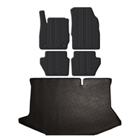 Ford Fiesta Rubber Boot Liner and Rubber Car Mats Bundle (2008-2017)