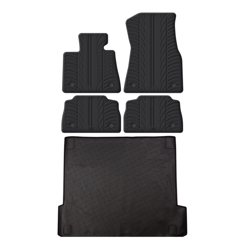 BMW X6 Rubber Boot Liner and Rubber Car Mats Bundle (2019-)