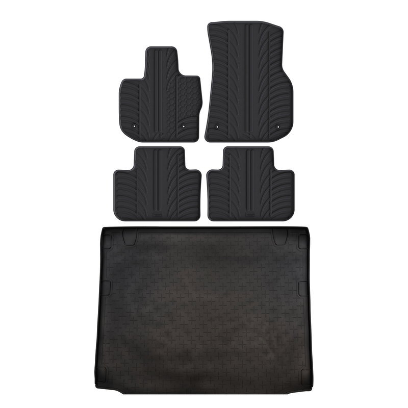 BMW X3 Rubber Boot Liner and Rubber Car Mats Bundle (2017-2024)