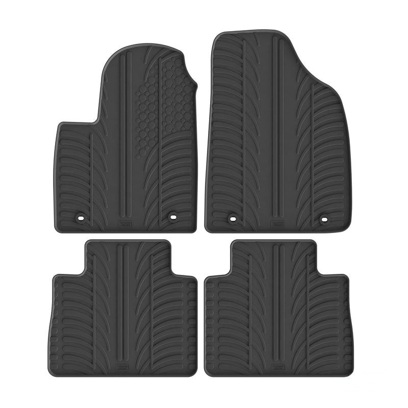 MG HS Rubber Car Mats (2021-2024)