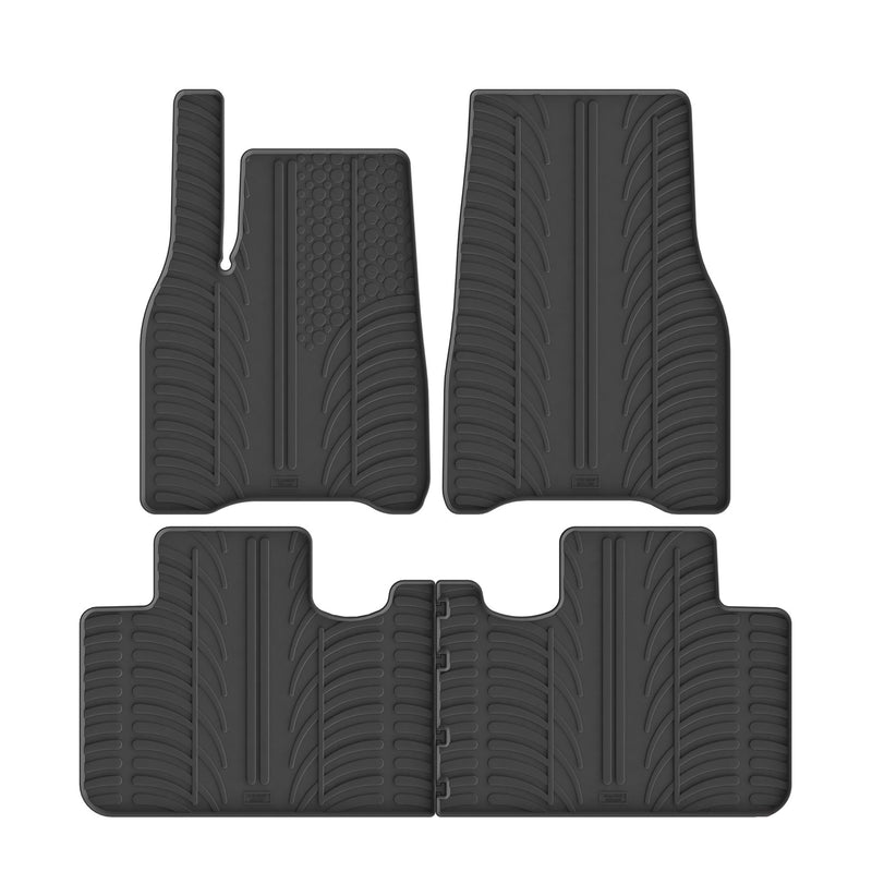 Tesla Model Y Rubber Car Mats (2025-)