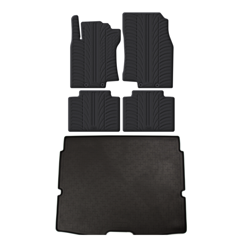 Nissan X-Trail Rubber Boot Liner and Rubber Car Mats Bundle (2014-2022)