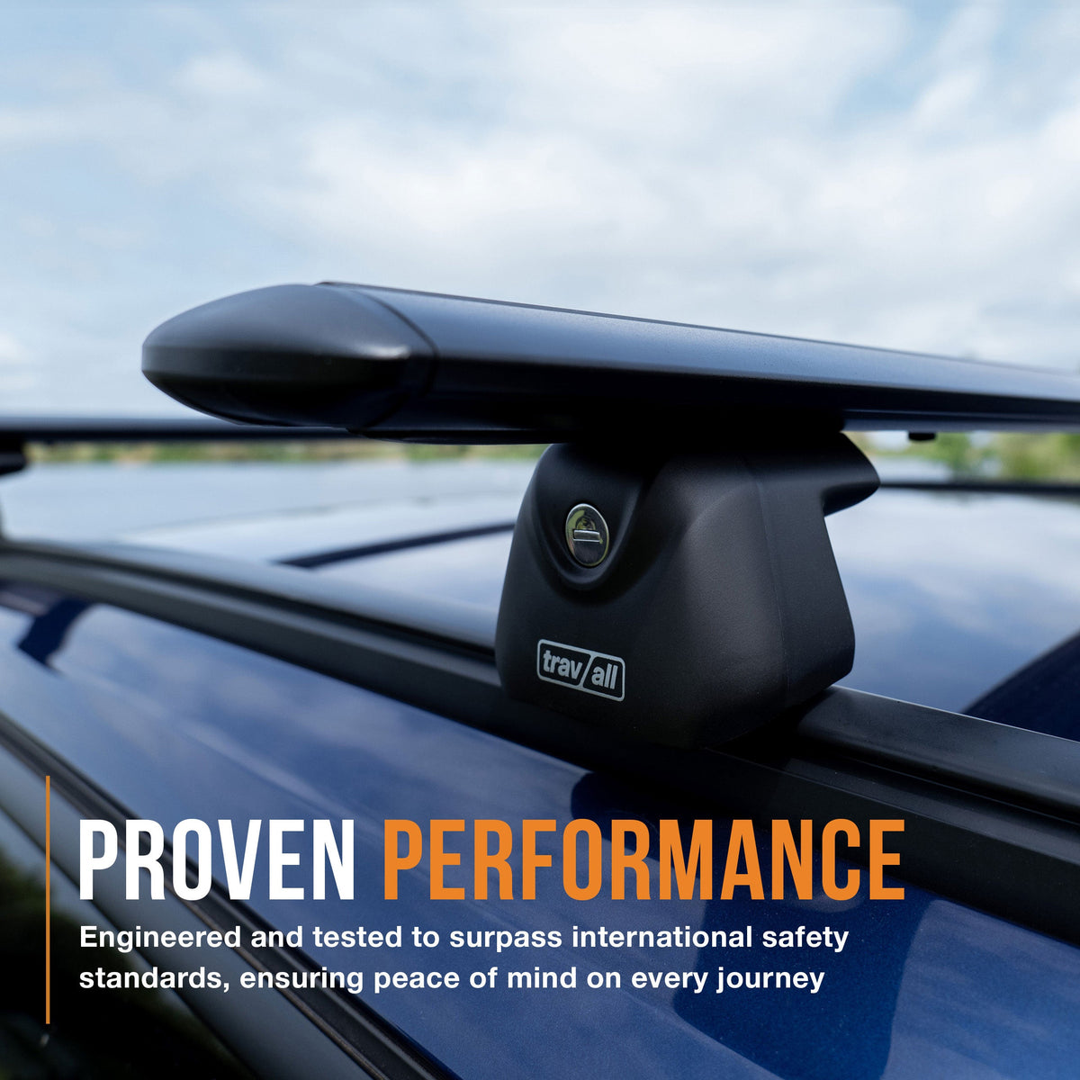Fiat Panda Roof Bars (Flush Rail) 125cm (2011-2024)