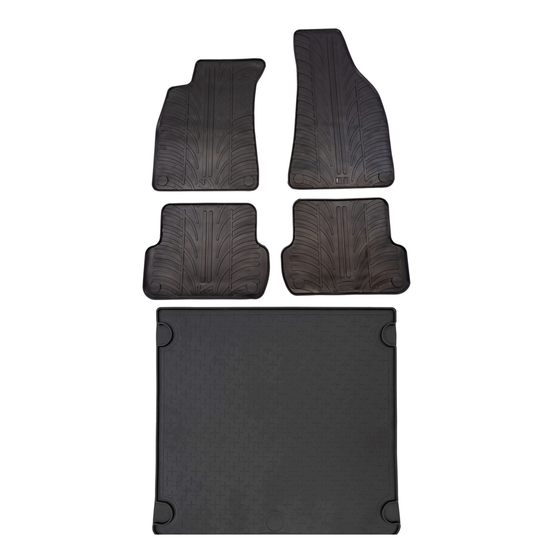 Seat Exeo Rubber Boot Liner and Rubber Car Mats Bundle (2009-2013)