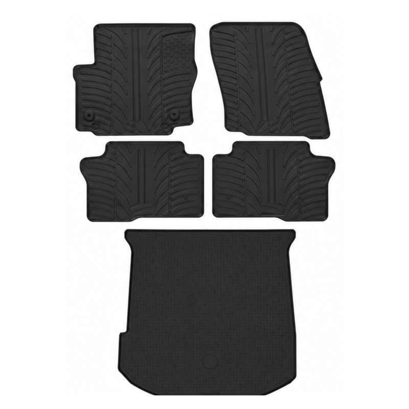 Ford Mondeo Rubber Boot Liner and Rubber Car Mats Bundle (2010-2014)
