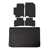 Kia Stonic Rubber Boot Liner and Rubber Car Mats Bundle (2017-)