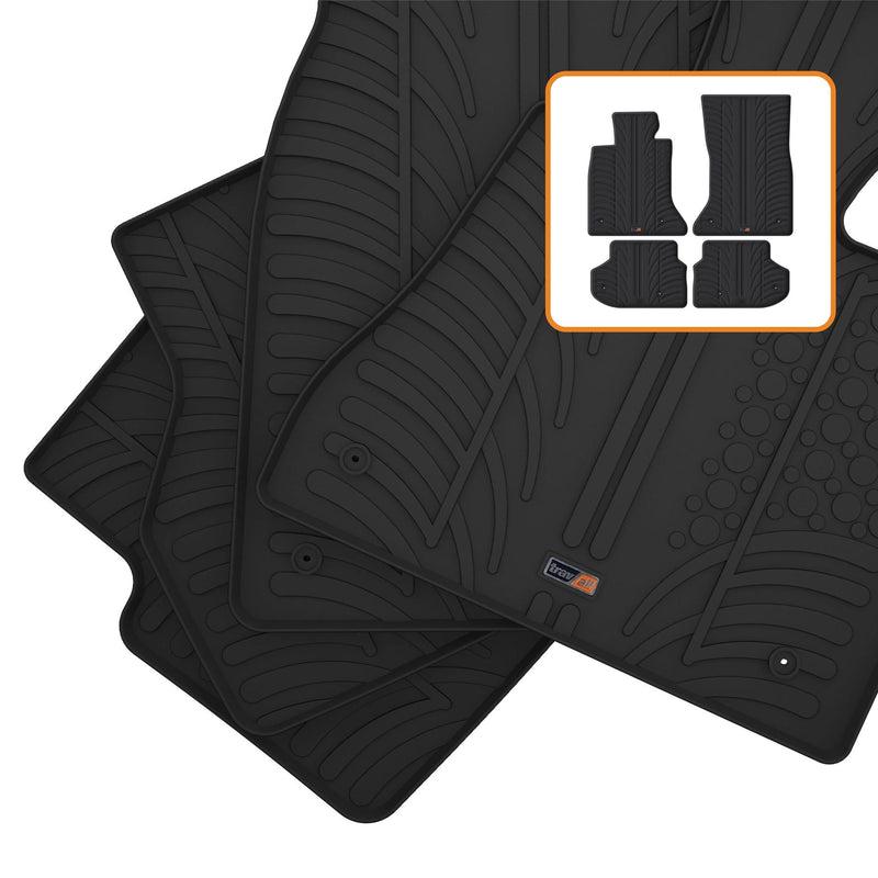 BMW 5 Series Touring Rubber Car Mats (2010-2017)