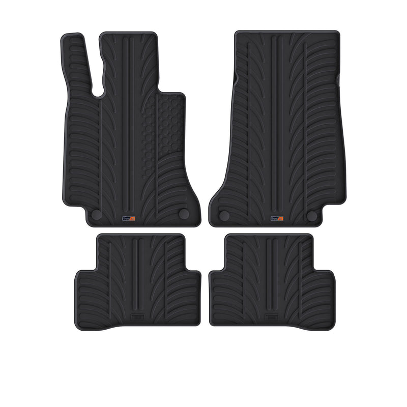 Mercedes C-Class Saloon Rubber Car Mats (2014-2018)