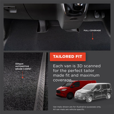 Vauxhall Combo (2010-2018) [Crew Van] Carpet Floor Mat