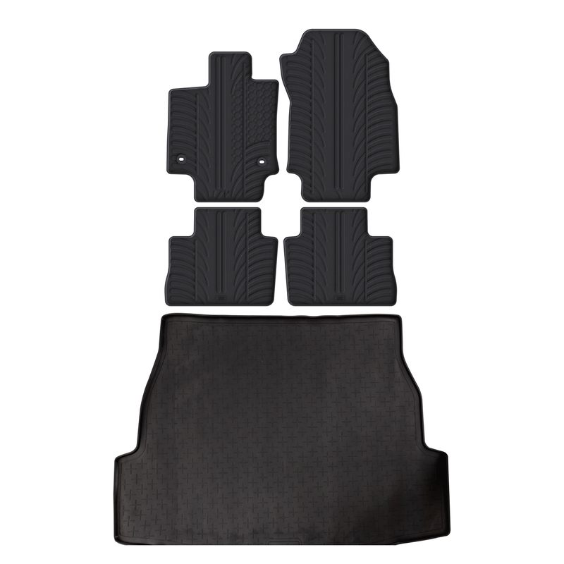 Toyota RAV4 Rubber Boot Liner and Rubber Car Mats Bundle (2019-2025)