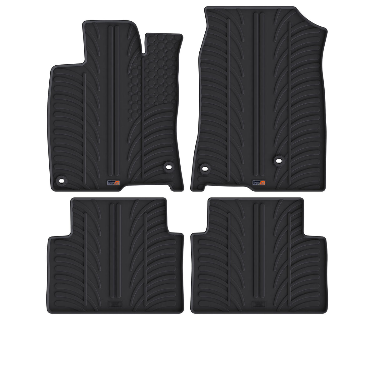 Honda Civic 5 Door Hatchback Rubber Car Mats (2017-2021)