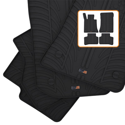Mercedes GLK-Class Rubber Car Mats (2008-2015)
