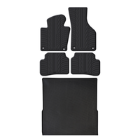 VW Passat Rubber Boot Liner and Rubber Car Mats Bundle (2005-2010)
