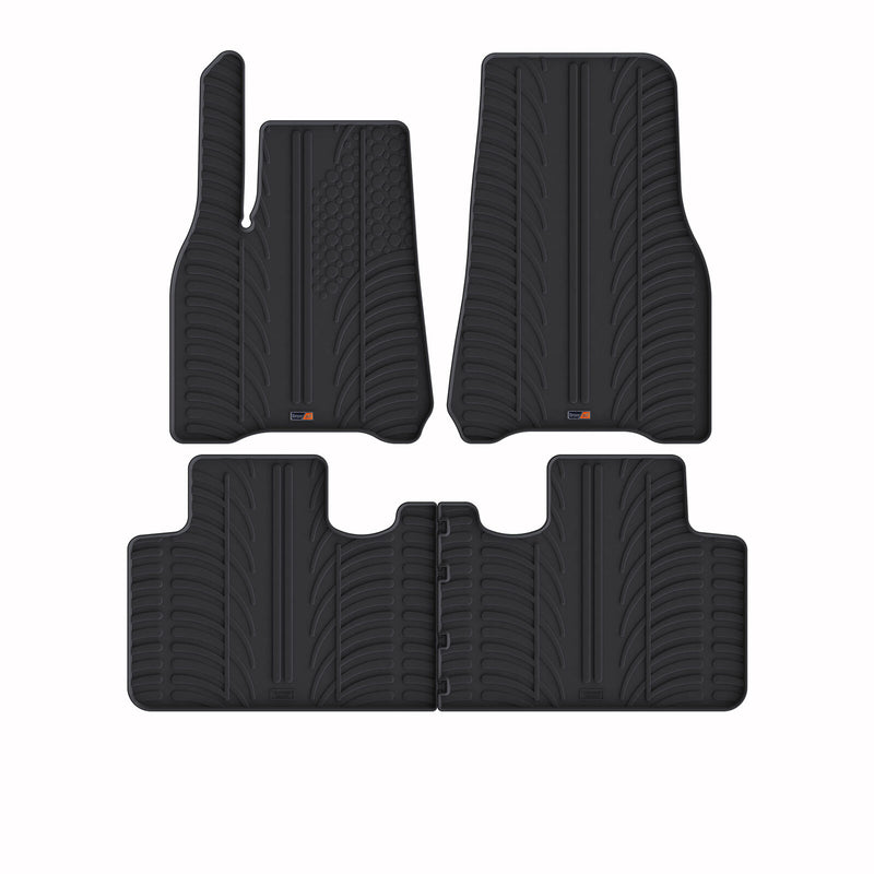 Tesla Model Y Rubber Car Mats (2020-2025)