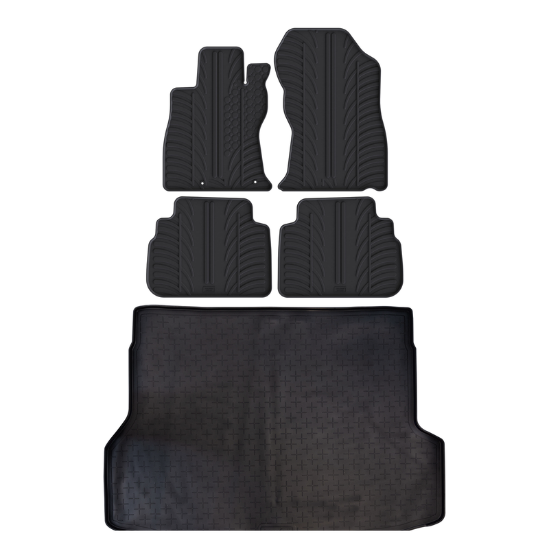 Subaru Forester Rubber Boot Liner and Rubber Car Mats Bundle (2018-2025)