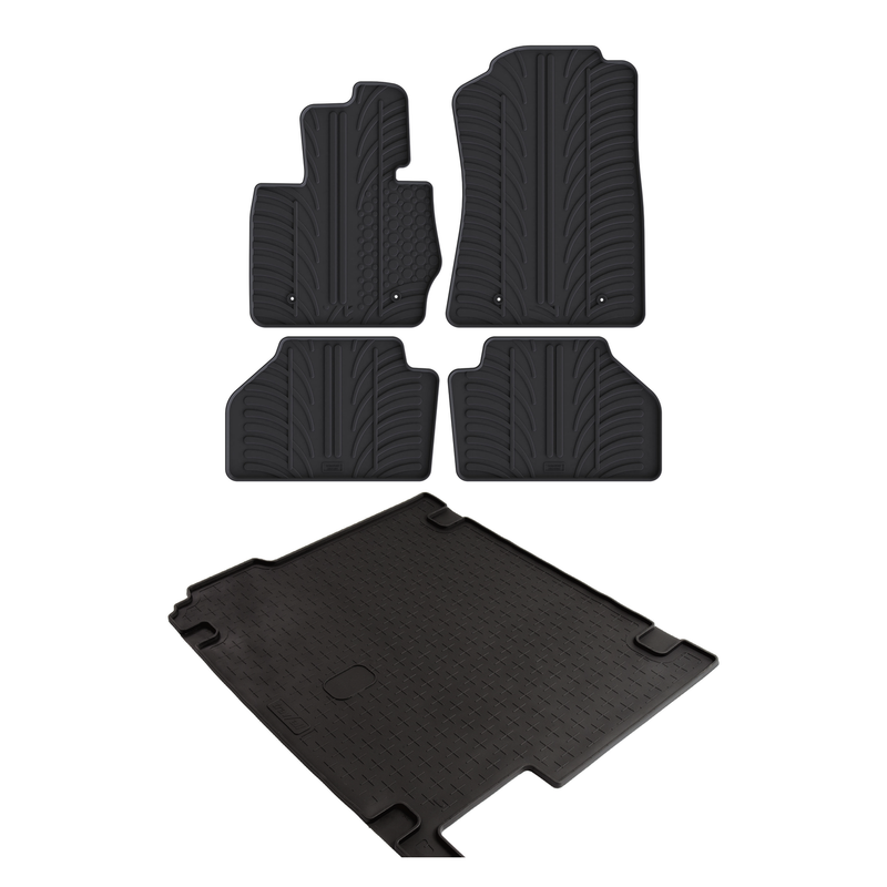 BMW X3 Rubber Boot Liner and Rubber Car Mats Bundle (2010-2017)