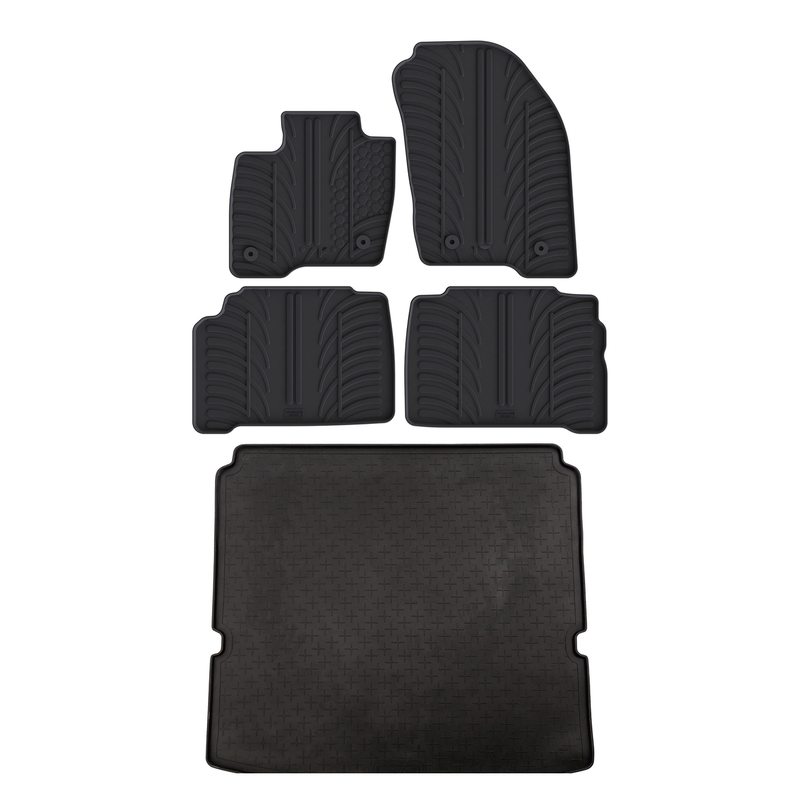 Ford Galaxy Rubber Boot Liner and Rubber Car Mats Bundle (2015-2024)