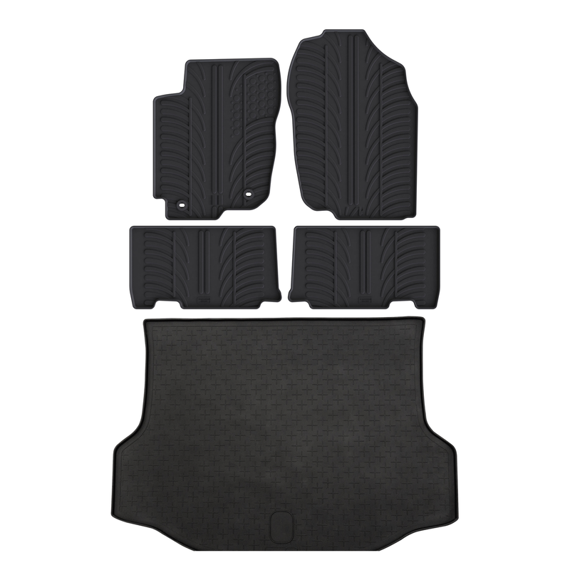 Toyota RAV4 Rubber Boot Liner and Rubber Car Mats Bundle (2013-2019)