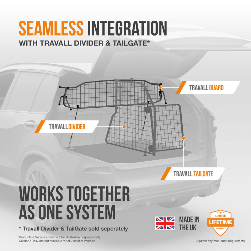 thumbnail image 2 of SUV Pickup Pet Net Car Pet Barrier Net - 45x24 Inch Adjustable Dog Divider For SUV, Truck & Sedan Backseat Safety Backseat Pet Barrier 2 of 9