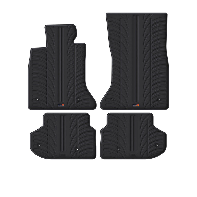 BMW 5 Series Saloon Rubber Car Mats (2009-2017)