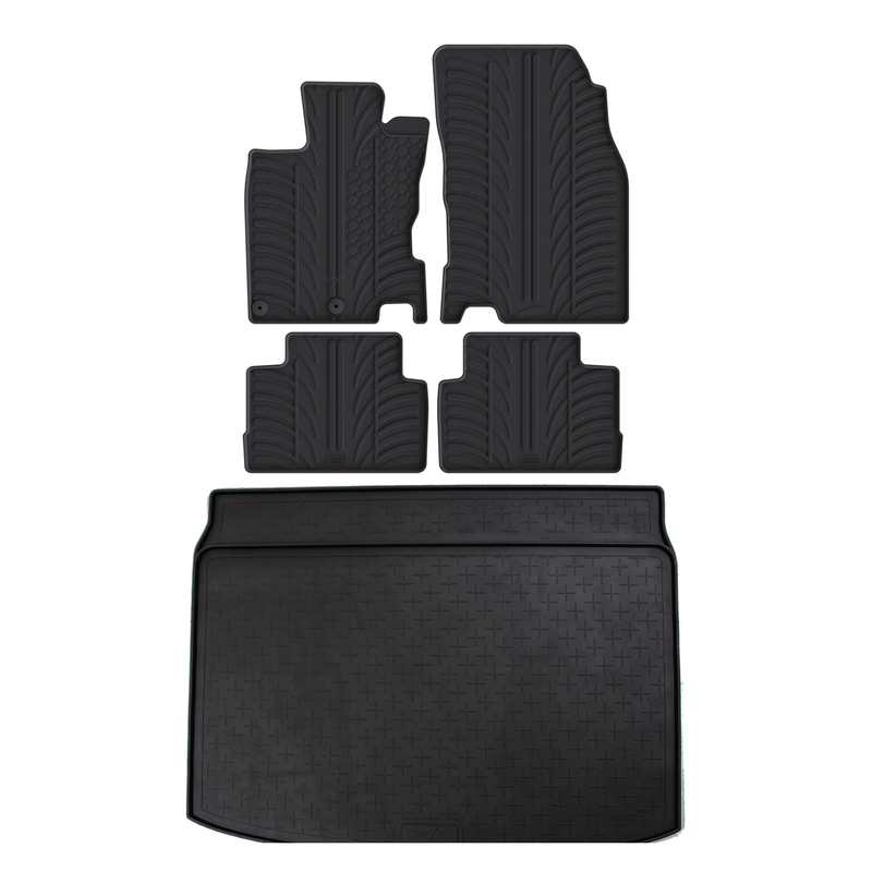 Nissan Qashqai Rubber Boot Liner and Rubber Car Mats Bundle (2014-2021)