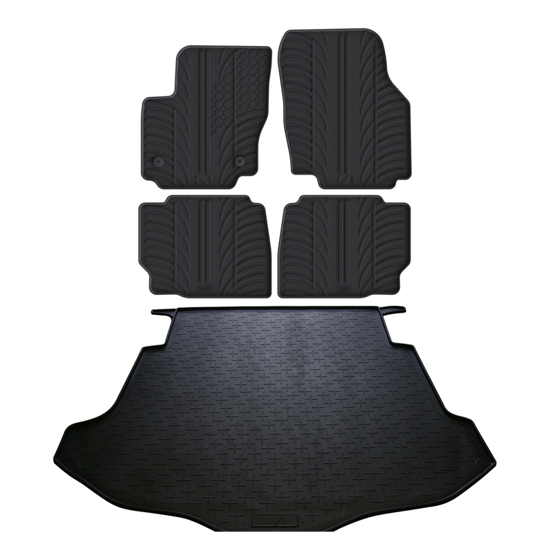 Ford Mondeo Rubber Boot Liner and Rubber Car Mats Bundle (2007-2010)